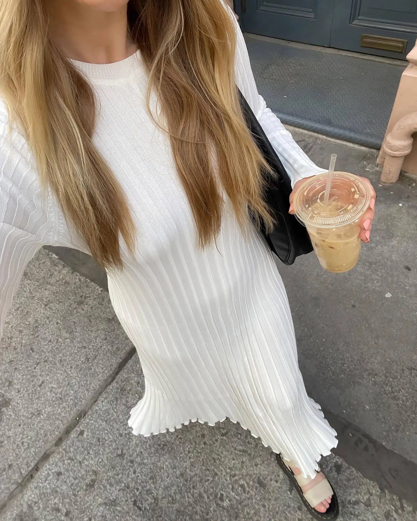 Long Sleeve Sweater Dress